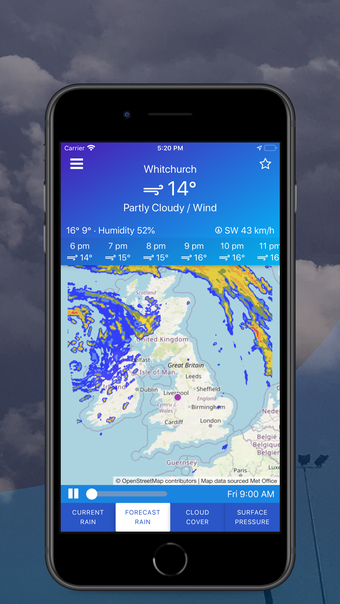 Image 0 for UK Weather Maps - Met off…