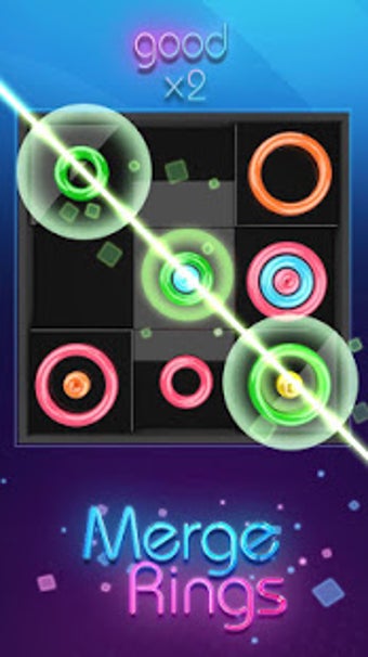 Imagen 0 para Merge Rings Neon - Drag n…