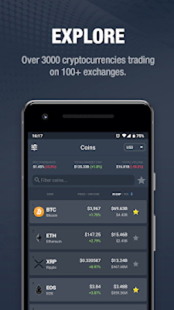 Imagen 3 para CoinCodex - Bitcoin & Cry…