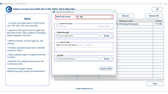 Imagen 0 para Cigati JSON File Converte…