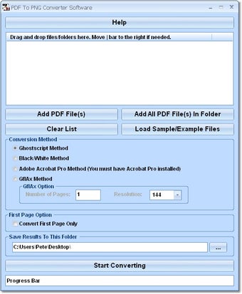 Imagen 0 para PDF To PNG Converter Soft…