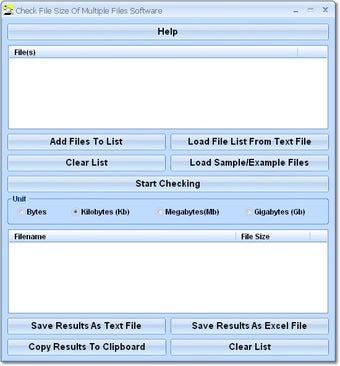 Imagen 0 para Check File Size Of Multip…