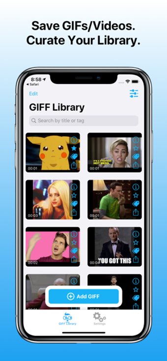 Imagen 2 para GIFF: Download GIF/Videos