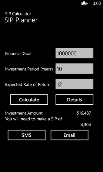 Image 1 for SIP Calculator for Window…