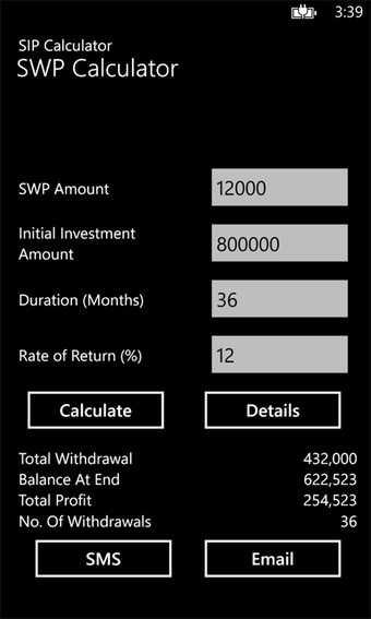 Image 2 for SIP Calculator for Window…