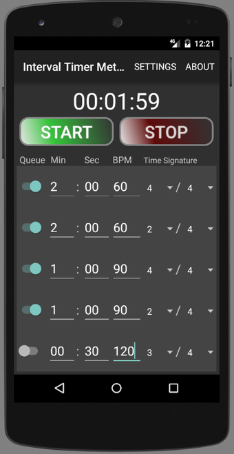 Imagen 2 para Multi Interval Timer Metr…