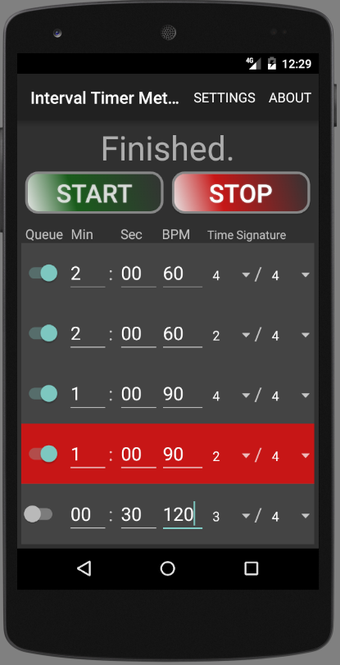 Imagen 0 para Multi Interval Timer Metr…