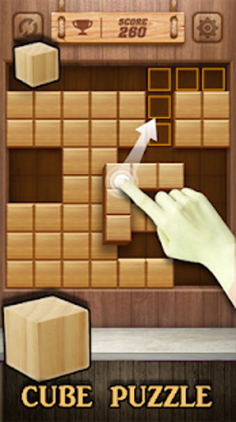 Image 0 for Wood Cube Puzzle