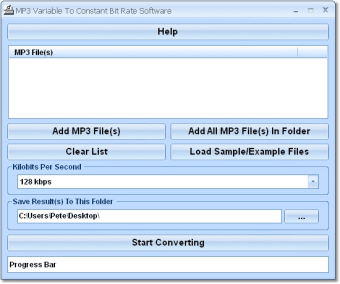 Image 0 for MP3 Variable To Constant …