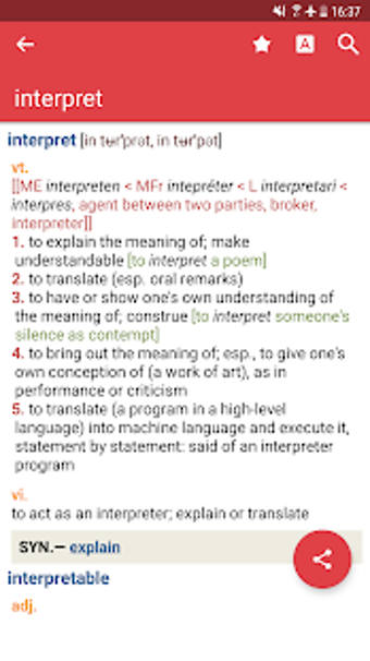 Image 1 for Webster's College Diction…