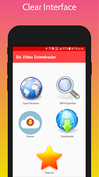 Imagen 0 para Six Video Downloader - Fr…