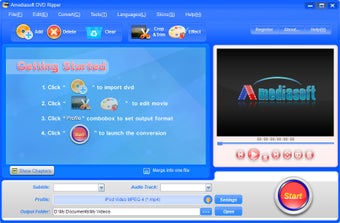 Imagen 0 para Amediasoft DVD Ripper