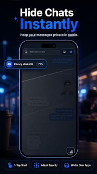 Imagen 0 para Hide Chat Screen: Privacy…