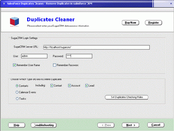 Image 0 for SugarCRM Duplicates Clean…