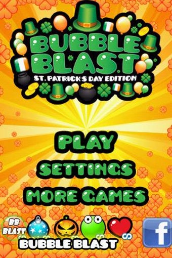 Imagen 1 para Bubble Blast St Patrick's…