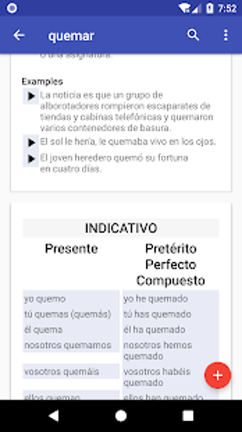 Imagen 1 para Verbos Espanol