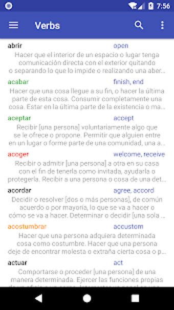 Imagen 0 para Verbos Espanol