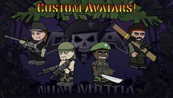 Imagen 1 para Mini Militia - Doodle Arm…