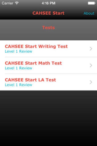 Image 0 for cahseeStart