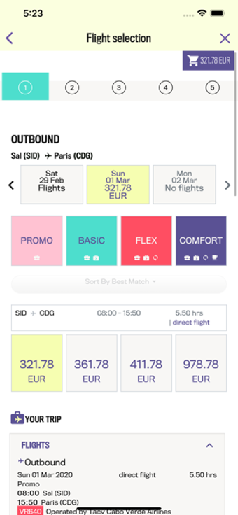 Image 1 for Cabo Verde Airlines App