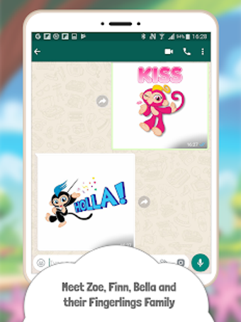 Image 0 for Fingerlings Emoji Sticker…