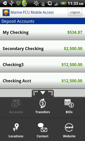 Image 1 for Marine FCU Mobile Access
