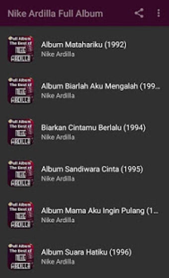 Image 2 for Kumpulan Lagu Nike Ardill…