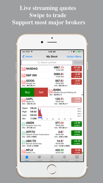 Imagen 0 para Stocks Tracker : Real-tim…
