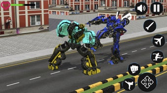 Image 2 for police robot aircraft war