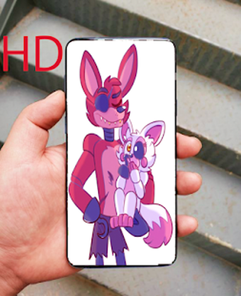 Imagen 1 para foxy and mangle HD wallpa…