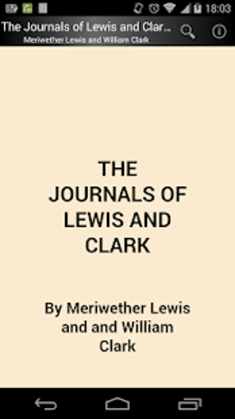 Image 1 for Journals of Lewis and Cla…