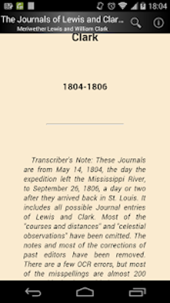 Image 0 for Journals of Lewis and Cla…