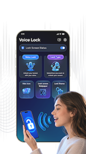 Imagen 0 para AILock: Voice Screen  Unl…