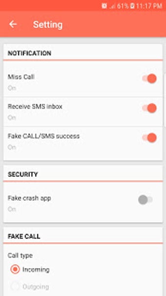 Image 1 for Fake Call and Sms