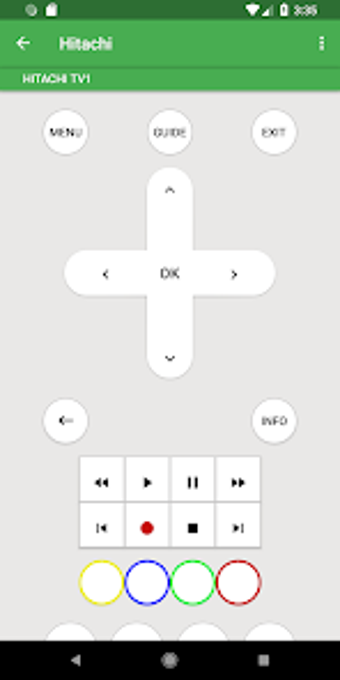 Image 0 for Hitachi Remote Control