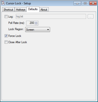 Image 0 for Cursor Lock