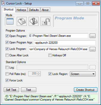 Image 1 for Cursor Lock
