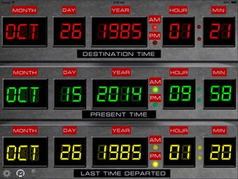 Image 0 for Time Circuits Dashboard C…