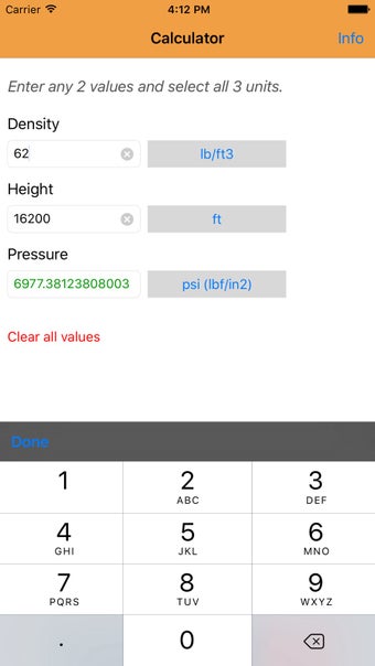 Image 1 for Hydrostatic Pressure Calc…