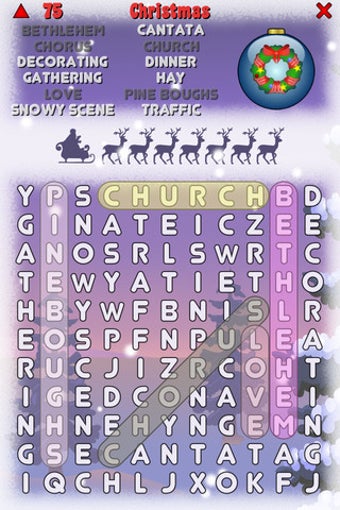 Imagen 3 para Santa's Christmas Word Se…