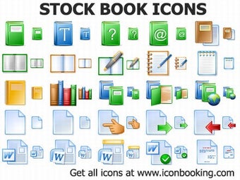 Imagen 0 para Stock Book Icons