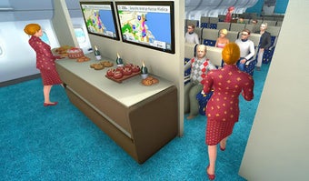 Imagen 1 para Virtual Air Hostess Fligh…