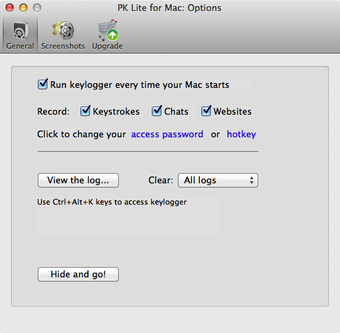 Image 1 for Perfect Keylogger Lite