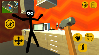 Image 0 for Stickman Neighbor. Scary …