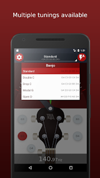 Imagen 1 para Ultimate Banjo Tuner  Fre…