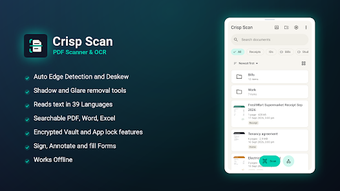 Imagen 0 para Crisp Scan: PDF Scanner  …