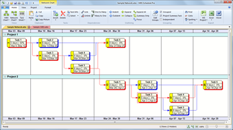 Image 2 for WBS Schedule Pro PERT