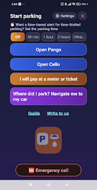Imagen 0 para Parking  Drive Away Remin…