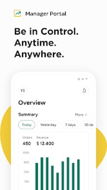 Image 0 for Glovo Manager Portal