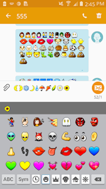 Imagen 0 para Emoji Font for FlipFont 9